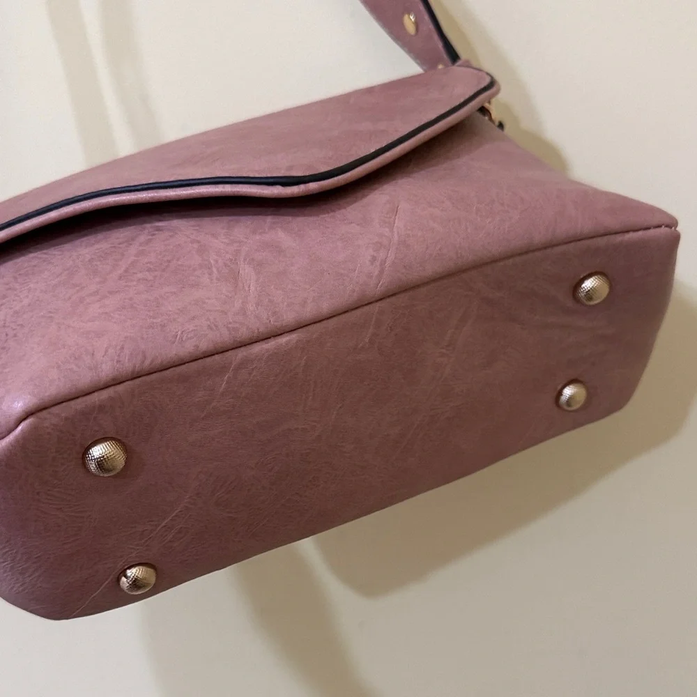 Mauve Women’s Shoulder Bag | Classic occasion everyday bag | Women’s purse